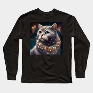 Gleaming British Shorthair Long Sleeve T-Shirt